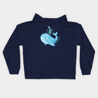 Oh Whale! Kids Hoodie